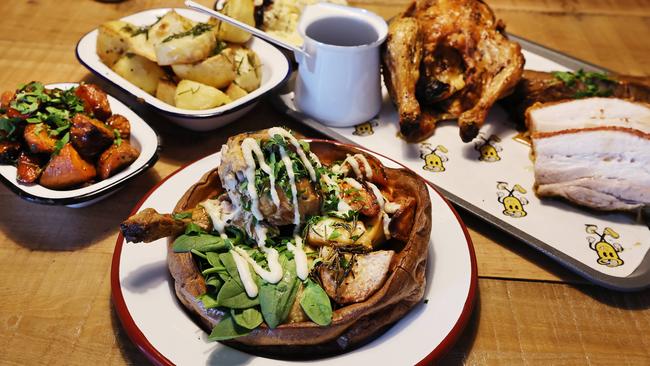 Some of the delicious food at The Yorkie Rippa which recently opened at Nobby Beach. Picture Glenn Hampson