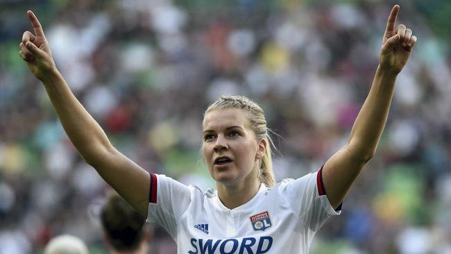 Norwegian star Ada Hegerberg has chosen not to play for her country. Picture: AP