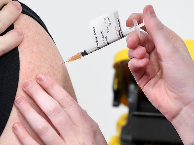 People could use the fingerprick test to check when they need to top up their vaccinations. Picture: NCA NewsWire / Dan Peled