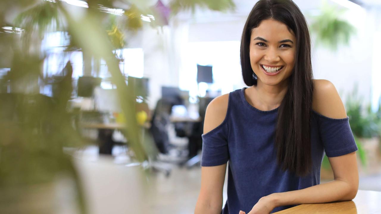 Melanie Perkins, the CEO of Canva.