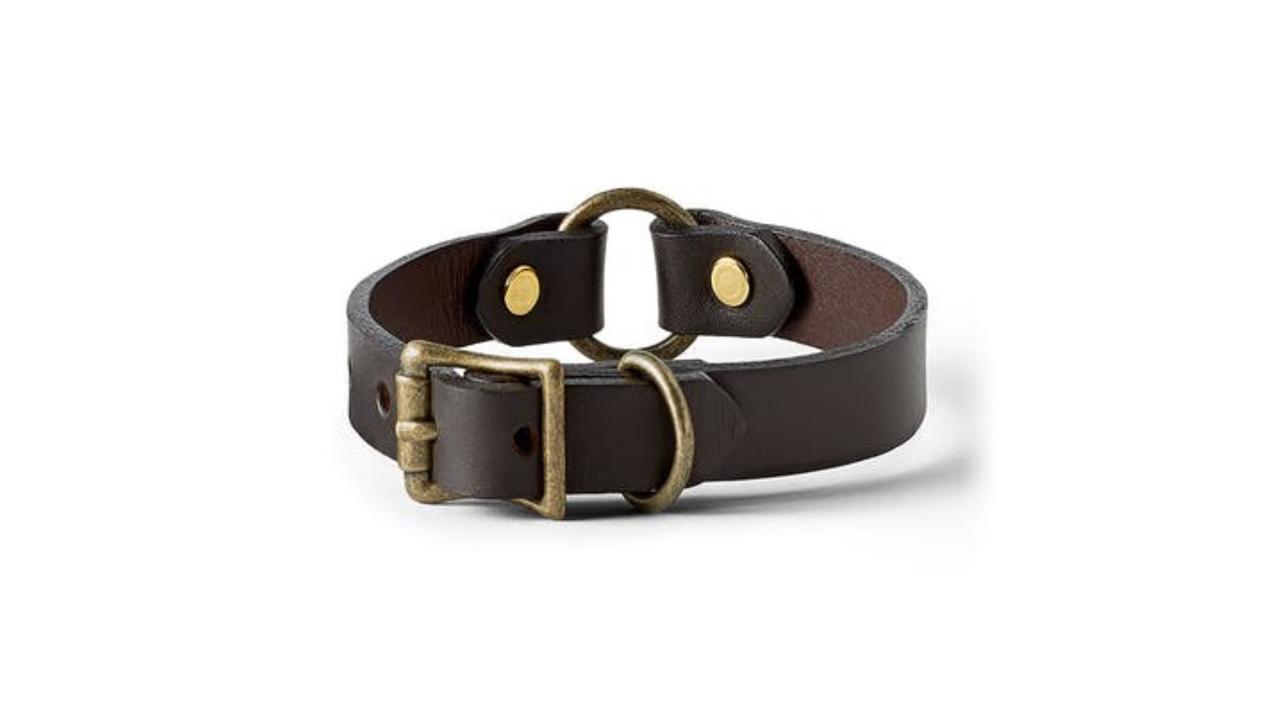 Filson Leather Dog Collar. Image: Filson.