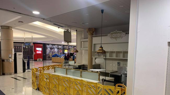 Cioccolato, which was open beneath Event Cinemas in Grand Central's food court has now closed.