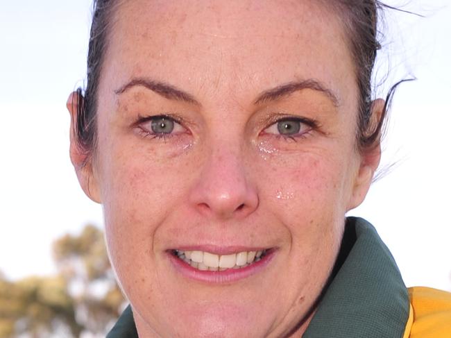 Renee Hulls is a netballer coach in Melton. She is representing Australia at a masters tournament.