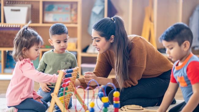 Generic Childcare photo, Kids playing, Kindergarten, Picture: Getty Images,