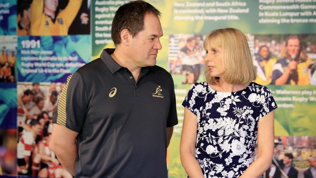 Rennie with his wife Steph.