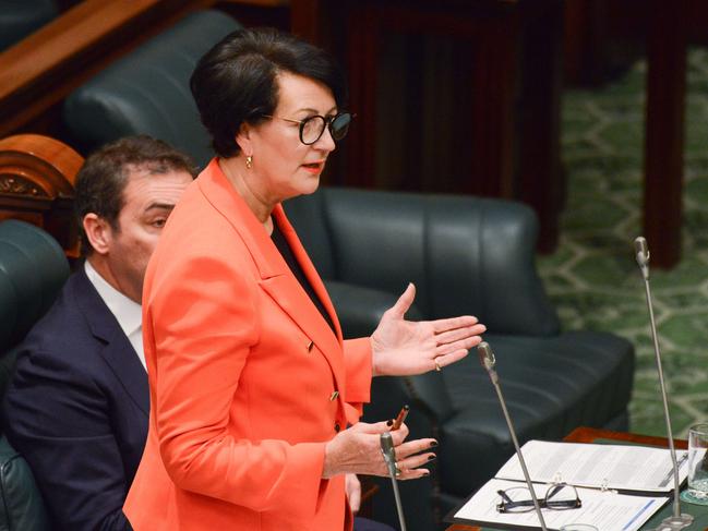 Deputy Premier Vickie Chapman will bring new domestic violence laws to State Parliament. Picture: AAP / Brenton Edwards