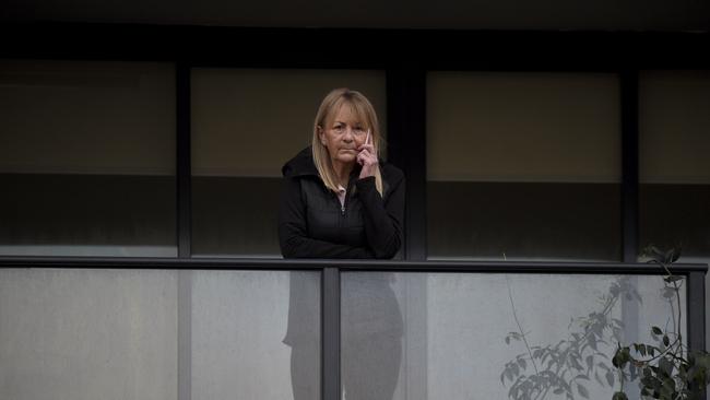 Cheryl Scott, a resident at the Ariele Apartments. Picture: Andrew Henshaw