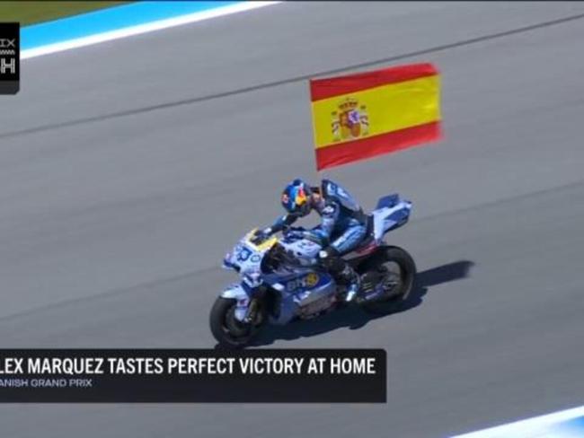 Alex Marquez tastes perfect home victory