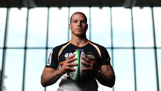 David Pocock who is set to make his first appearance for the Brumbies this season, against the Waratahs this weekend