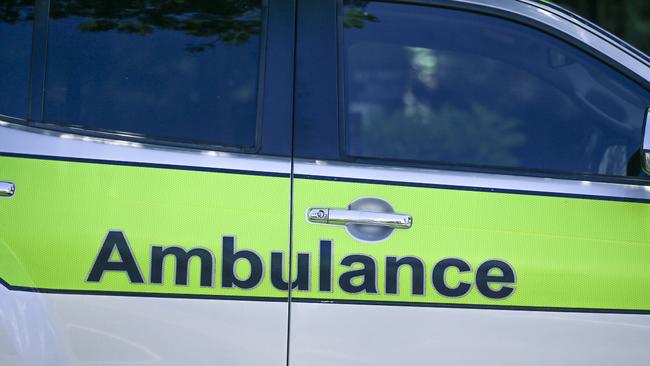 BRISBANE, AUSTRALIA - NewsWire Photos - JANUARY 17, 2025:  A generic photo of Queensland Ambulance Service signage , Brisbanes CBD.Picture: NewsWire / Glenn Campbell