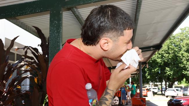 Democracy sausages at Nakara as Territorians cast their votes on May 3, 2025. Picture: Pema Tamang Pakhrin