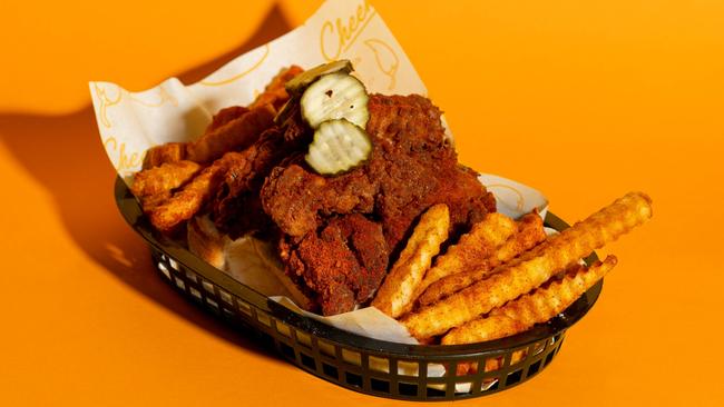 Cheekies Hot Chicken, Adelaide. Picture: Jem Lang of Howdie Doodie