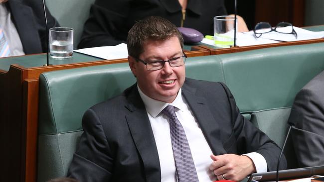 Pat Conroy in Question Time in the House of Representatives Chamber, Parliament House in Canberra. Picture Kym Smith