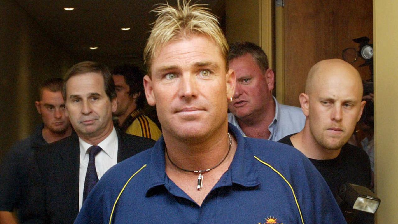 Shane Warne was not allowed to so much as roll his arm over at the nets during his 12-month ban.