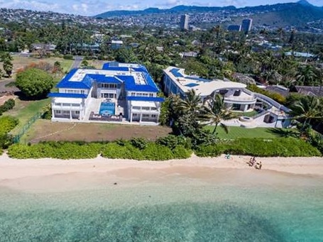 Lindsay Fox’s Hawaiian home in Honolulu.