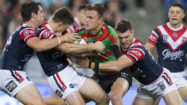 Liam Knight is powering Souths’ late season surge. Photo: AAP Image/Craig Golding