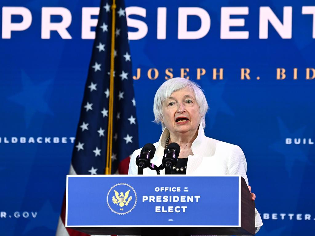 Treasury secretary nominee Janet Yellen. Picture: AFP