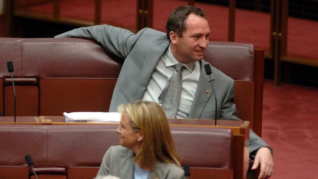 Barnaby Joyce started his career in federal politics in the Senate before becoming the member for New England. Picture: John Feder.