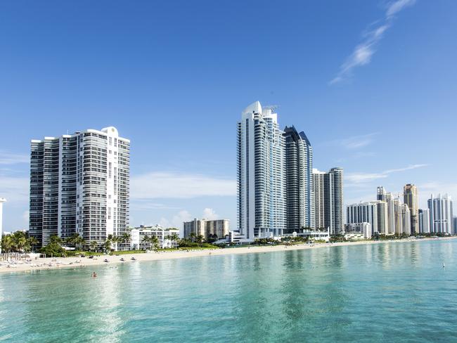 Skyscrapers for days in Miami.