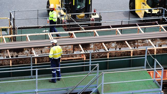 Live cattle exports are a major part of Darwin Port. Picture: Keri Megelus