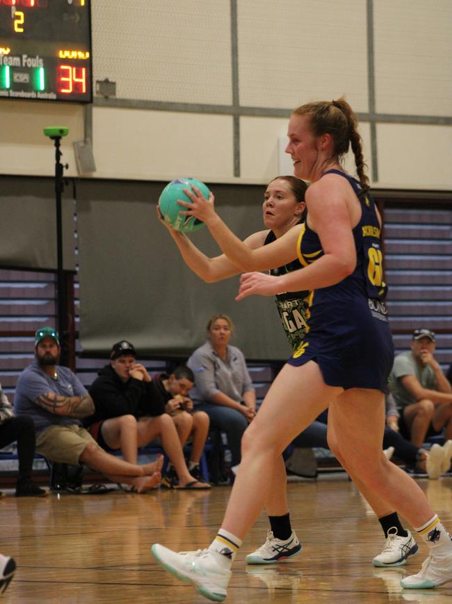HART Sapphire Series round 1 2024 (Ruby) Darling Downs Panthers v Bond University Bull Sharks Netball