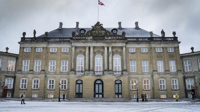 Amalienborg Palace in Copenhagen will be the monarch’s main residence. Picture: Martin Sylvest Andersen/Getty Images