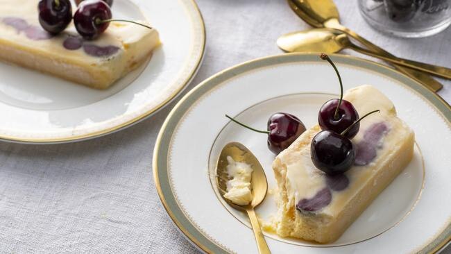 David Herbert's boozy cherry and passionfruit parfait