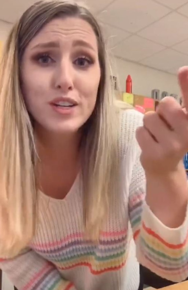 Us Teacher Says She Doesn T Believe In Homework In Viral Tiktok Video Daily Telegraph