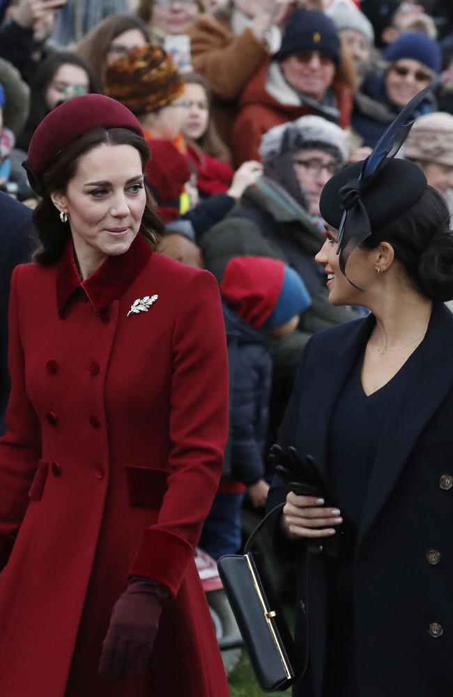 It’s unknown why Meghan wasn’t at Kate’s birthday but British tabloids claim she was not invited. Picture: AP 