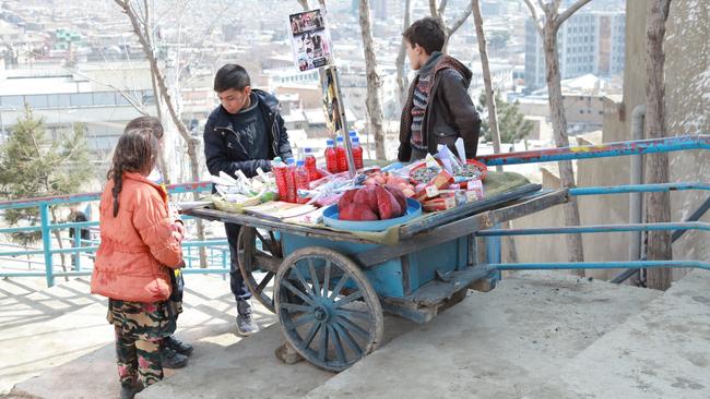 Scene from When Pomegranates Howl, set in Kabul. Picture: supplied