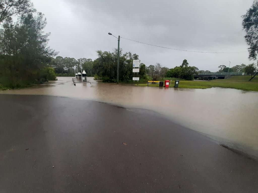 The boat ramp at the Lamington Bridge at Tinana. Picture: Supplied