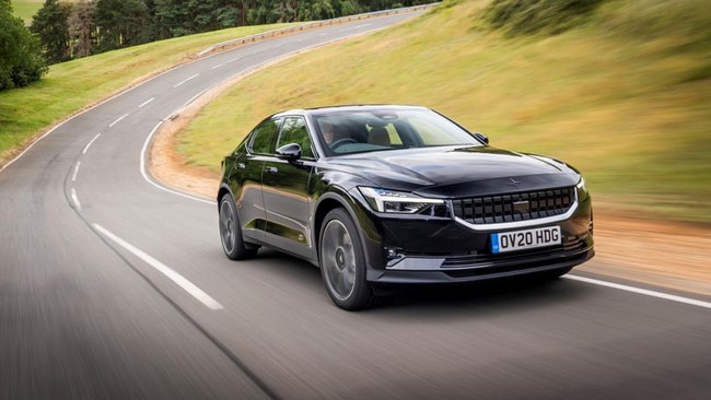 The Polestar 2 electric car comes to Australia in 2022.