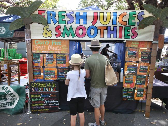 The weekly Sunday Marrickville markets. 04-11-2018. (AAP/ Image Bob Barker).