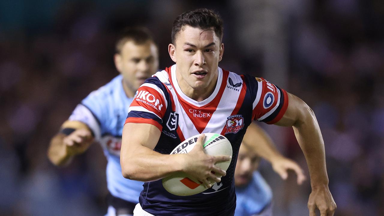 Joseph Manu is reportedly set to leave the Roosters at the end of the year. Picture: Mark Metcalfe/Getty Images