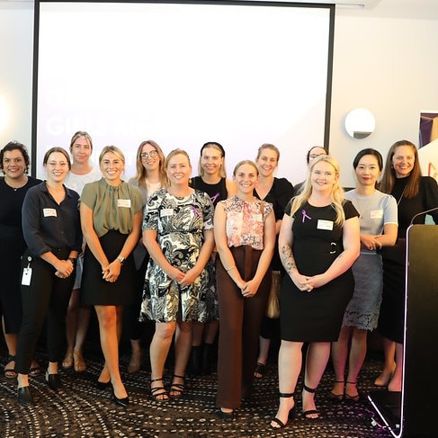 Students are paired with women who work within various specialties in the resources sector over a six-month period. Picture: Supplied (QRC)