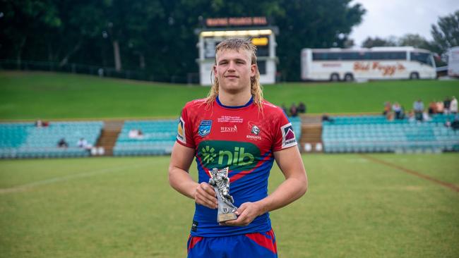 Newcastle Knights SG Ball captain Myles Martin. Picture: Thomas Lisson