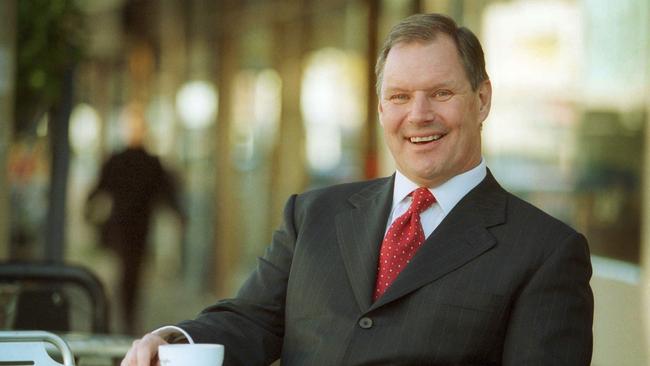 Liberal MP Robert Doyle in his electorate of Malvern in 2002.