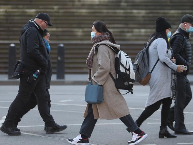 MELBOURNE, AUSTRALIA - NewsWire Photos, JULY 20, 2021. Melbourne has its coldest day of the year. Picture: NCA NewsWire / David Crosling