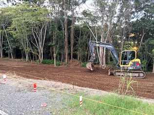 New parking spaces have been created at the Gympie netball courts to deal with growing numbers of Gympie netball players. Picture: Frances Klein