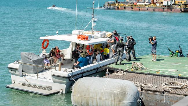 First HMAS Coonawarra open day in seven years. Picture: Pema Tamang Pakhrin