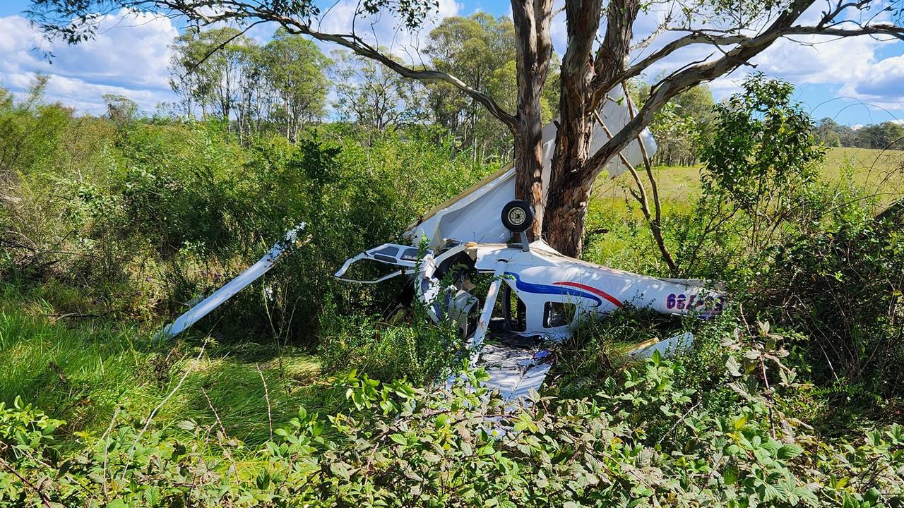 Light plane crashes in The Oaks Daily Telegraph