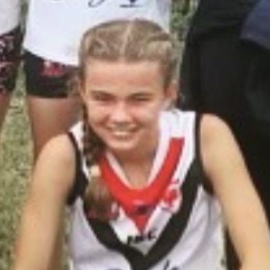 Amelia Scerri of the Easts Junior State Cup team. Picture: Contributed