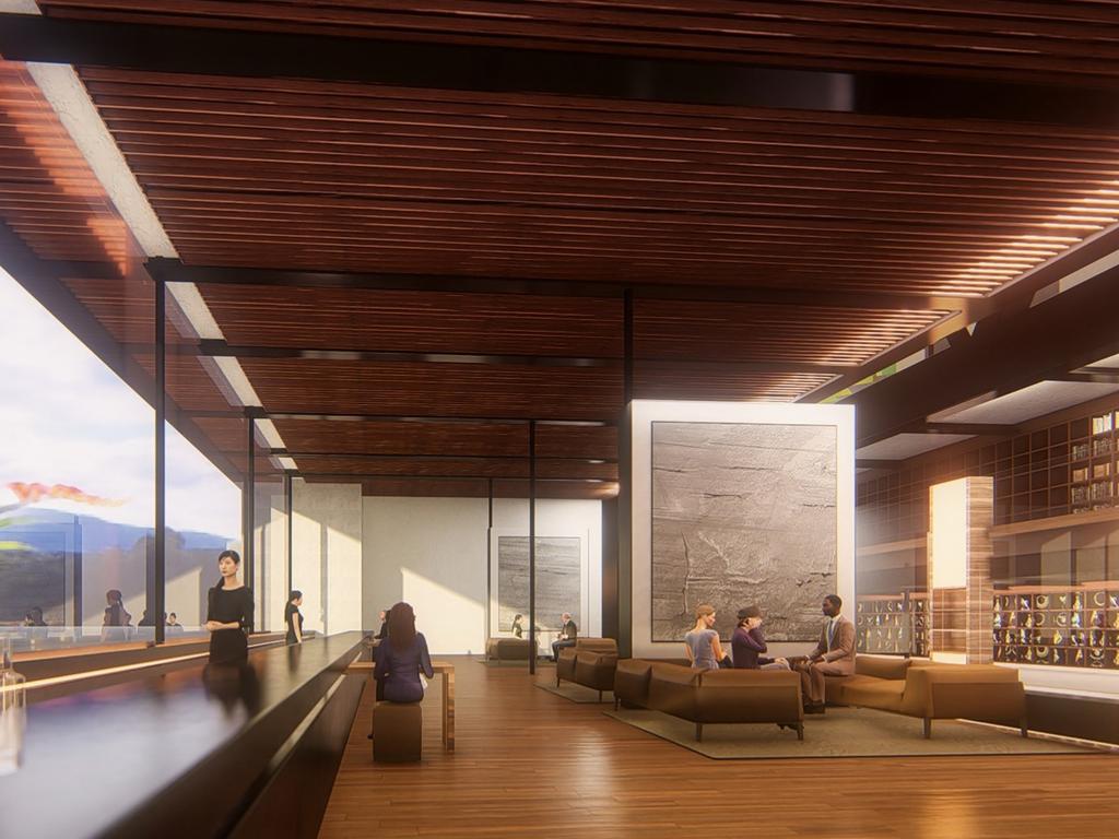 Inside Mona’s proposed $400 million hotel. Picture: SUPPLIED