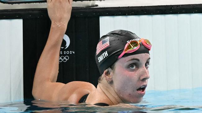 Regan Smith was one of the special few chosen to stay in a hotl near the arena. Picture: AFP