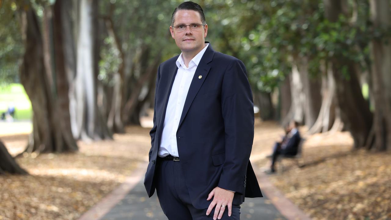 Shadow treasurer James Newbury. Picture: David Caird