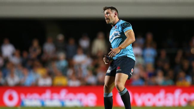 Bernard Foley missed a penalty attempt at the death against the Hurricanes. Picture: Getty