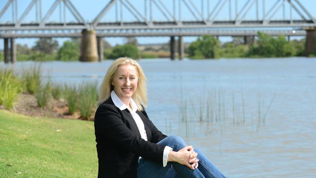 Murray Bridge councillor Airlie Keen at Sturt Reserve in Murray Bridge. Picture: Michael Marschall