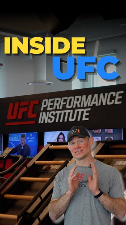 UFC legend tours Vegas training facility