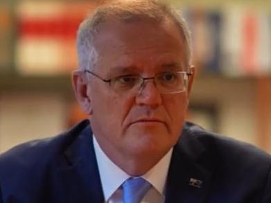 MUST NOTE. EMBARGO TILL 4PM 9/4/2022. NO USE BEFORE THIS TIME . Social media Video grabs of Australian Prime Minister Scott Morrison as he talks about the challenges and opportunities in Australia.