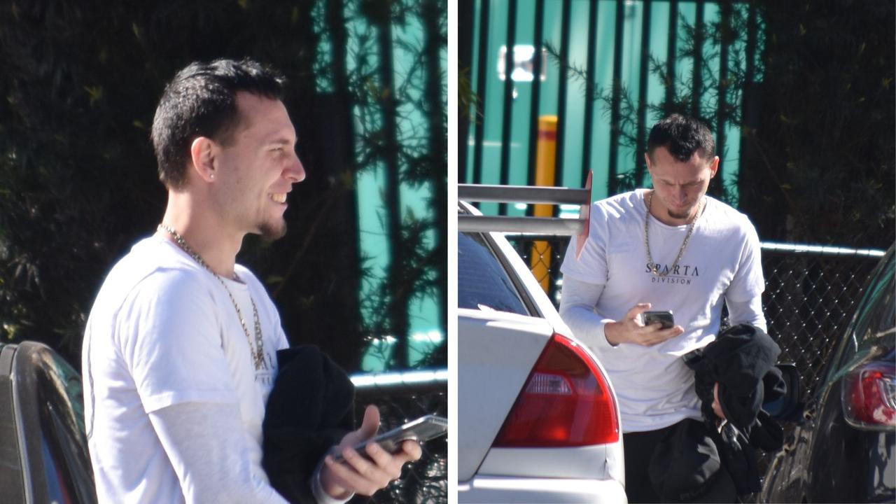 Dwayne Michael Warnock leaving the Toowoomba Courthouse on July 31. Picture: News Regional Media